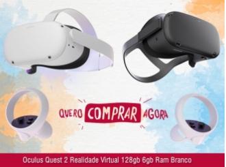 Oculos Headset de Realidade Virtual - Oculus Quest 2